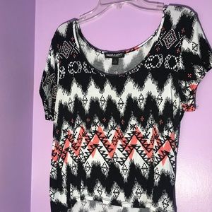 Tribal print tee